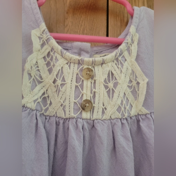 Little Prim Girls Farmhouse Style Dress.  Size 6X - Picture 6 of 10